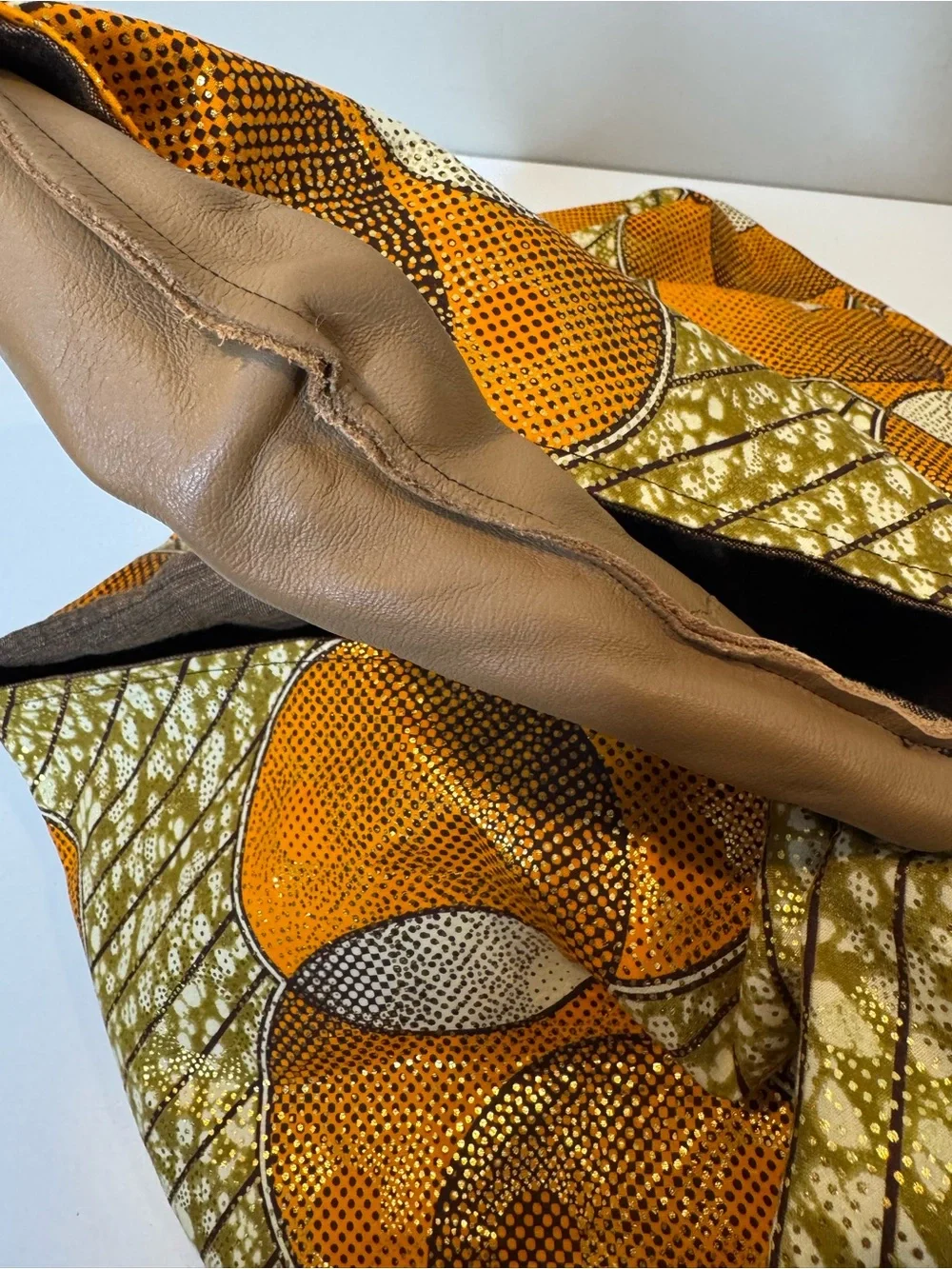 Love Beats Boutique Margie McClarin African Print Hobo Shoulder Bag